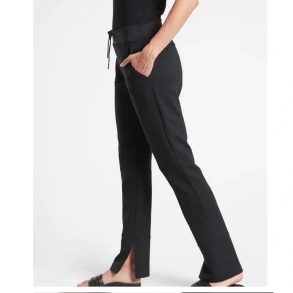 Euc athleta Hermosa flare pant black size xs